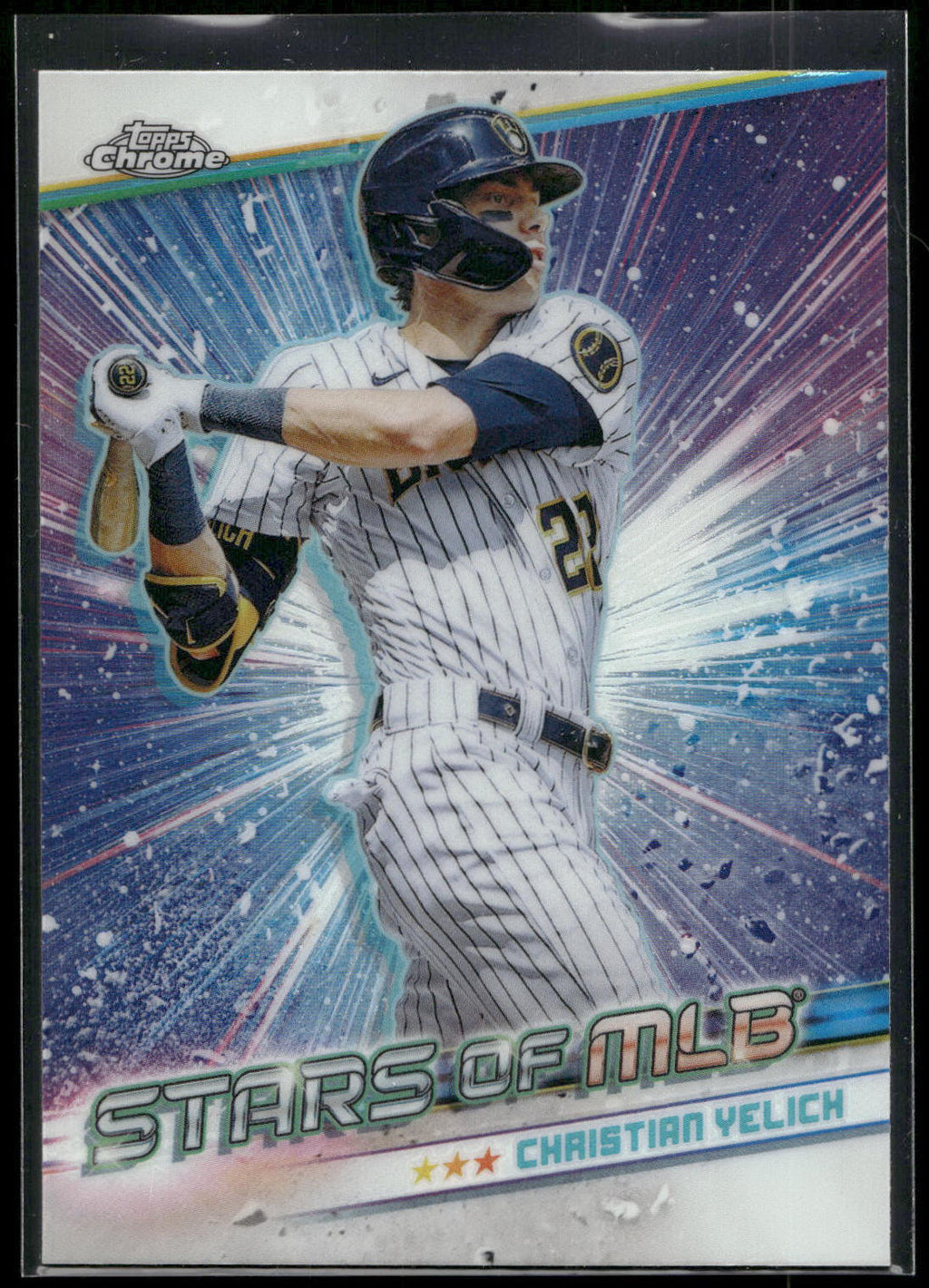 2024 Topps #CSMLB-41 Christian Yelich Stars of MLB Chrome
