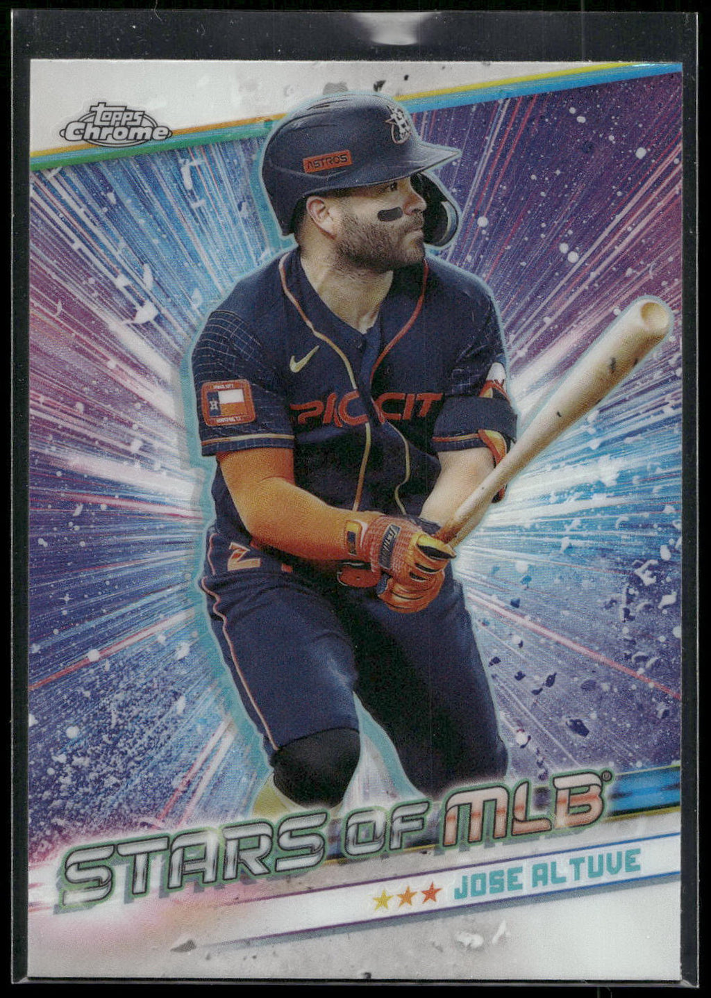 2024 Topps #CSMLB-40 Jose Altuve Stars of MLB Chrome
