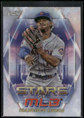 2023 Topps #SMLBC-28 Francisco Lindor Stars of MLB Chrome