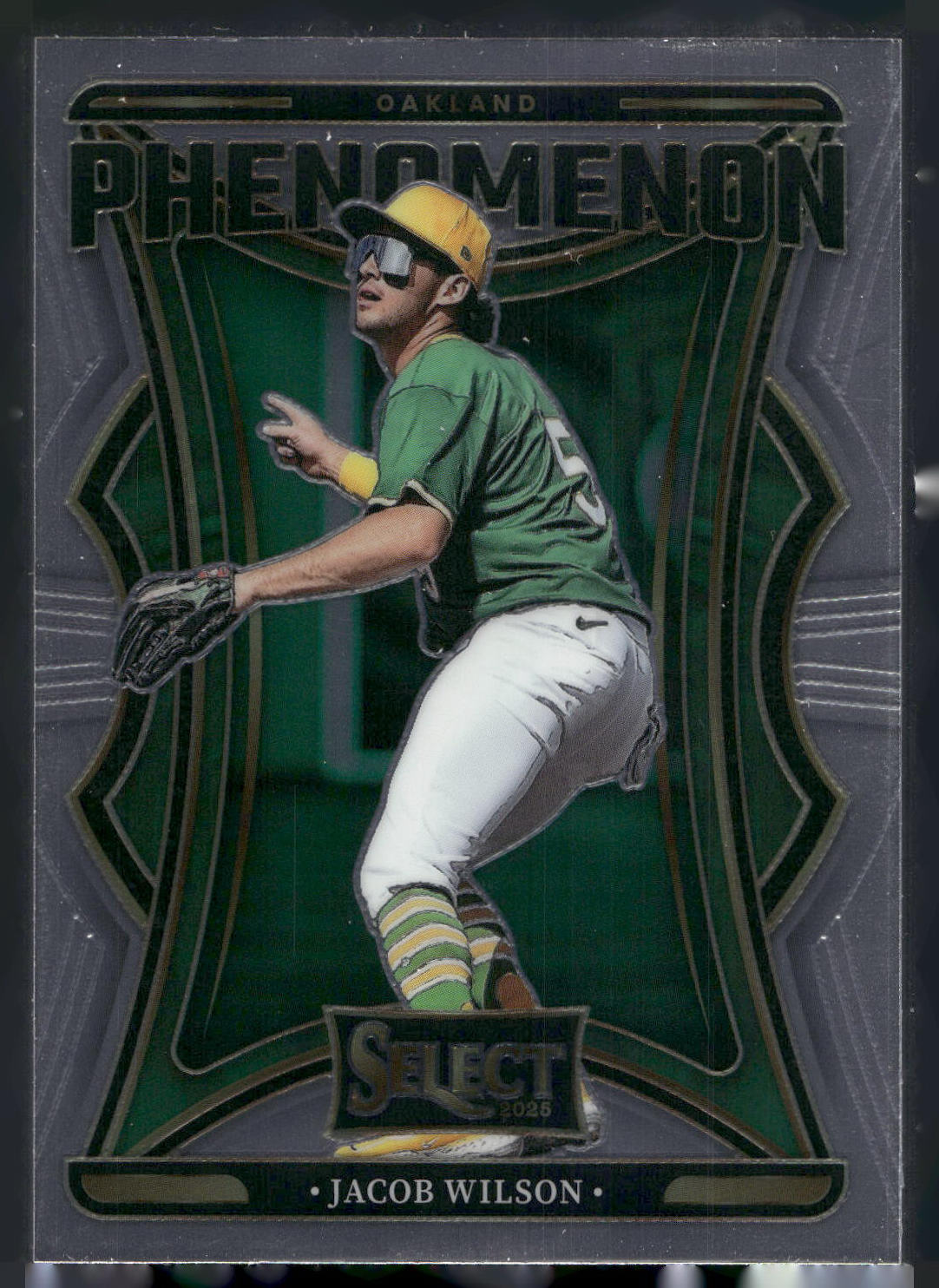 2025 Panini Select #15 Jacob Wilson Phenomenon