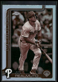 2025 Topps Chrome #2 J.T. Realmuto Sepia Refractors