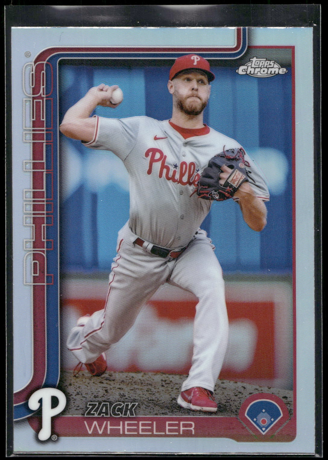 2025 Topps Chrome #189 Zack Wheeler