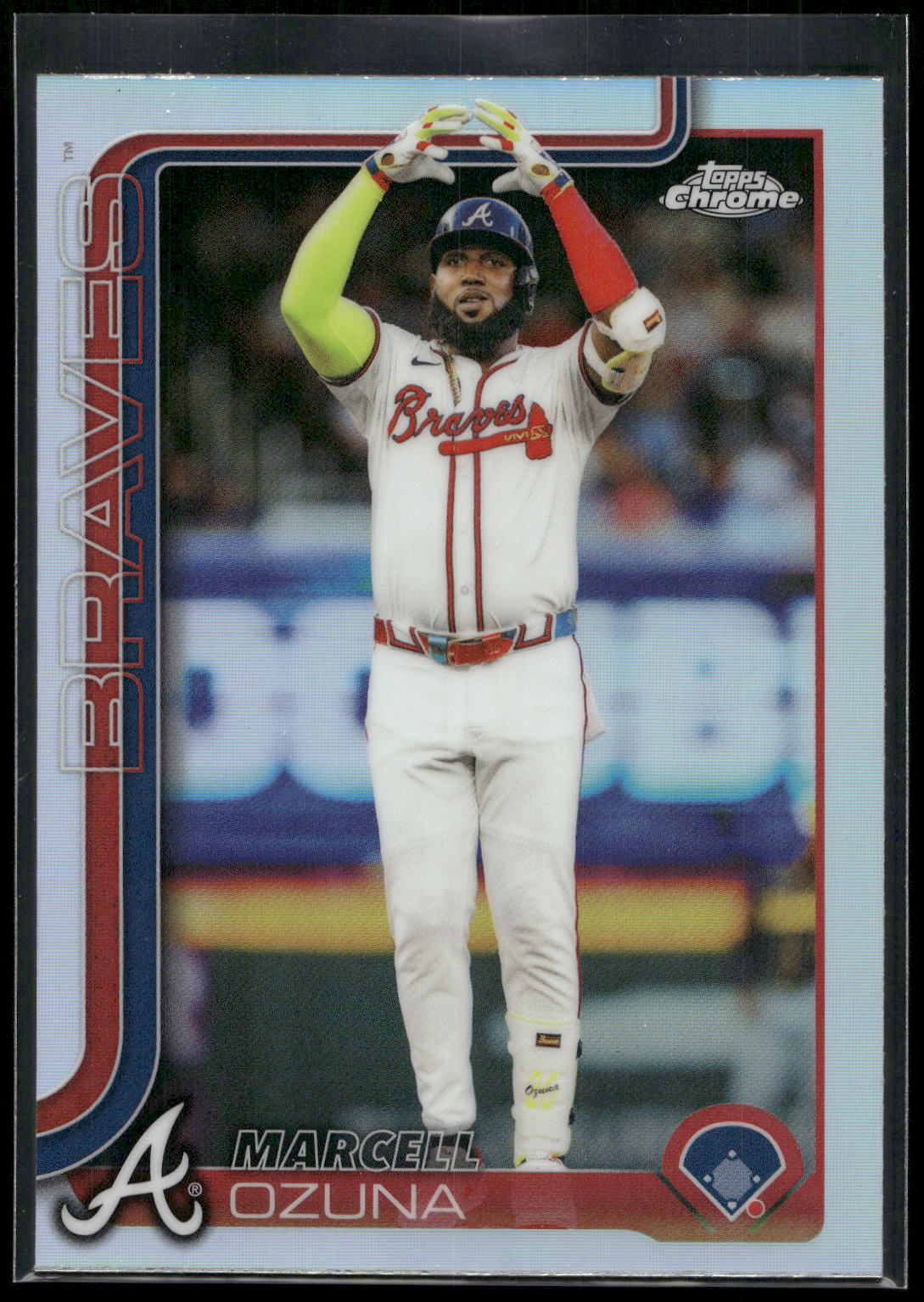 2025 Topps Chrome #250 Marcell Ozuna