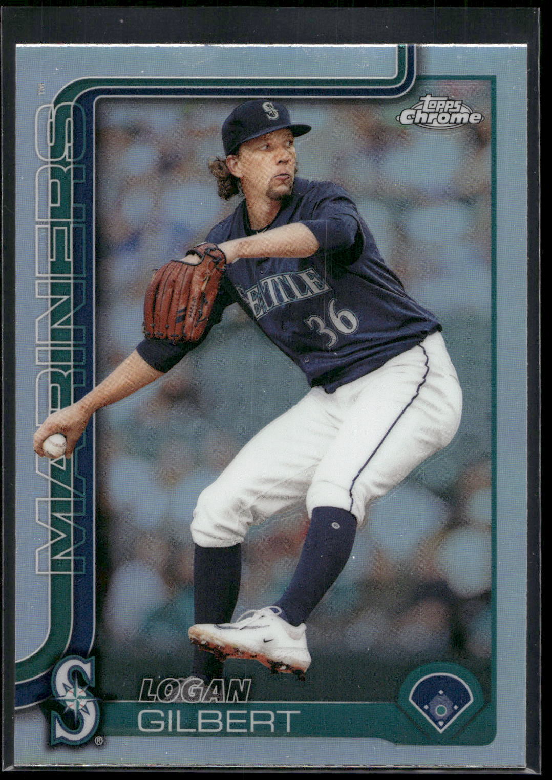 2025 Topps Chrome #11 Logan Gilbert