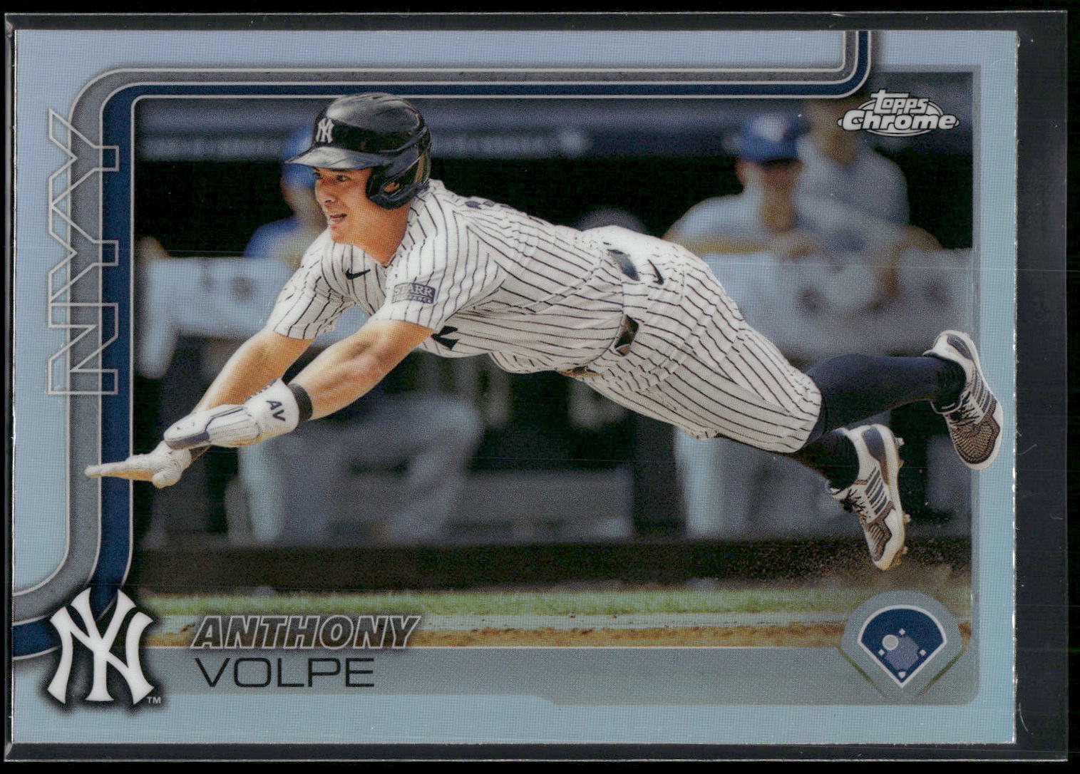 2025 Topps Chrome #162 Anthony Volpe
