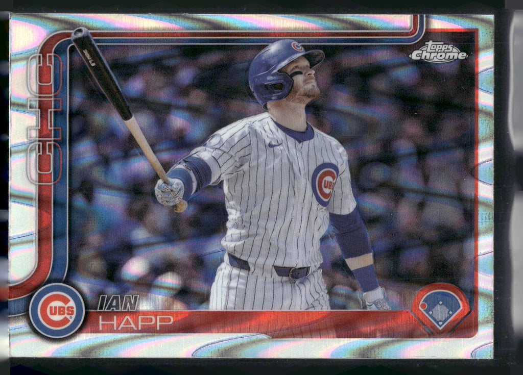 2025 Topps Chrome #144 Ian Happ RayWave Refractors