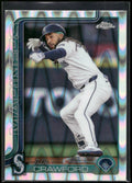2025 Topps Chrome #181 J.P. Crawford RayWave Refractors