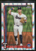 2025 Topps Chrome #220 Josh Jung RayWave Refractors