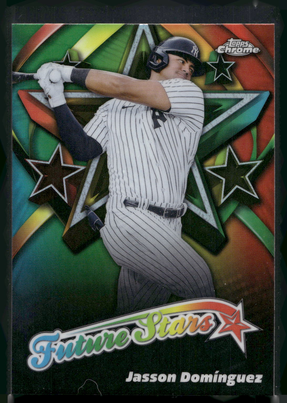 2025 Topps Chrome #FS-10 Jasson Domínguez Future Stars