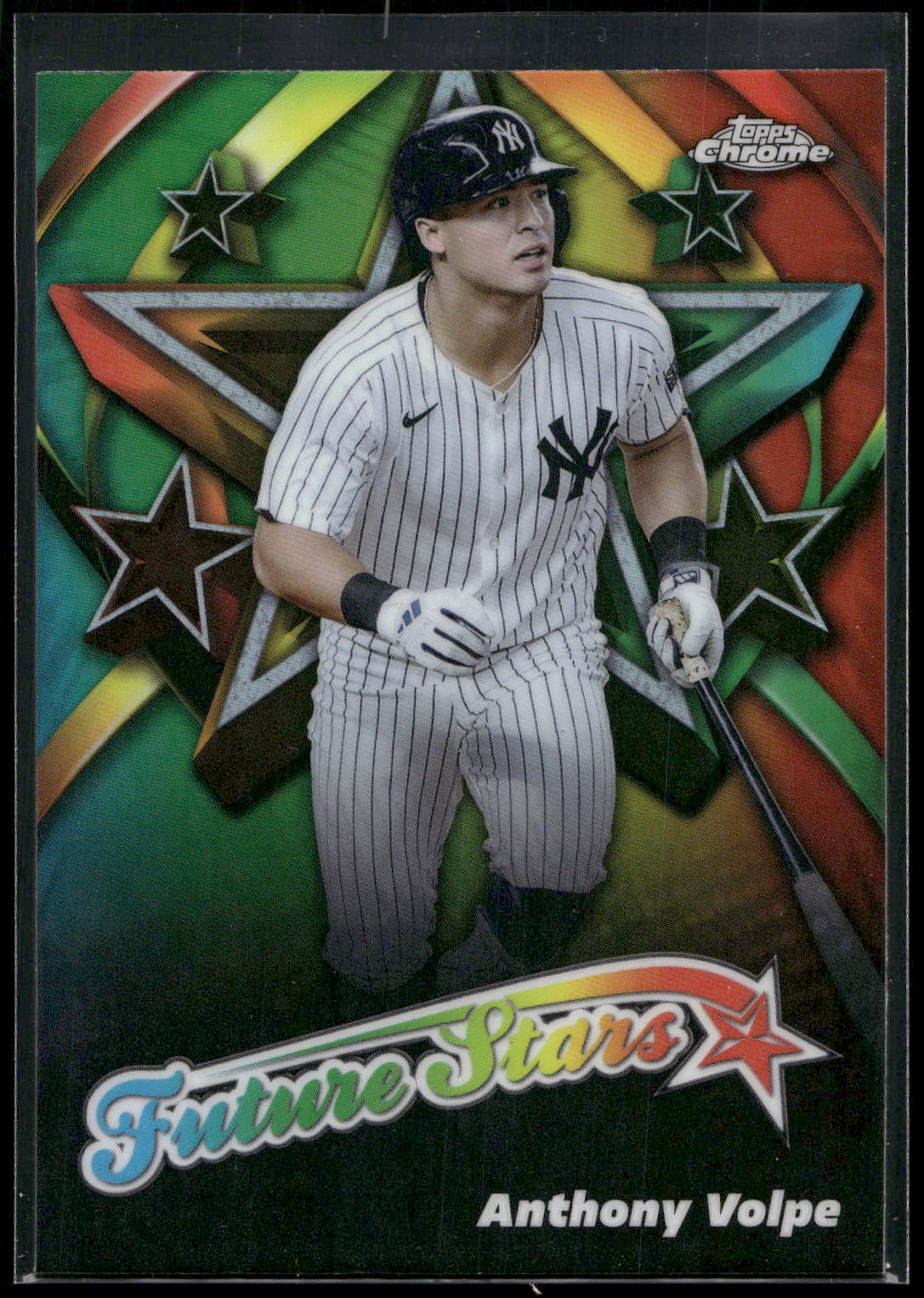 2025 Topps Chrome #FS-15 Anthony Volpe Future Stars