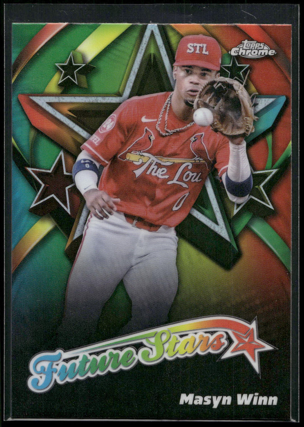 2025 Topps Chrome #FS-14 Masyn Winn Future Stars