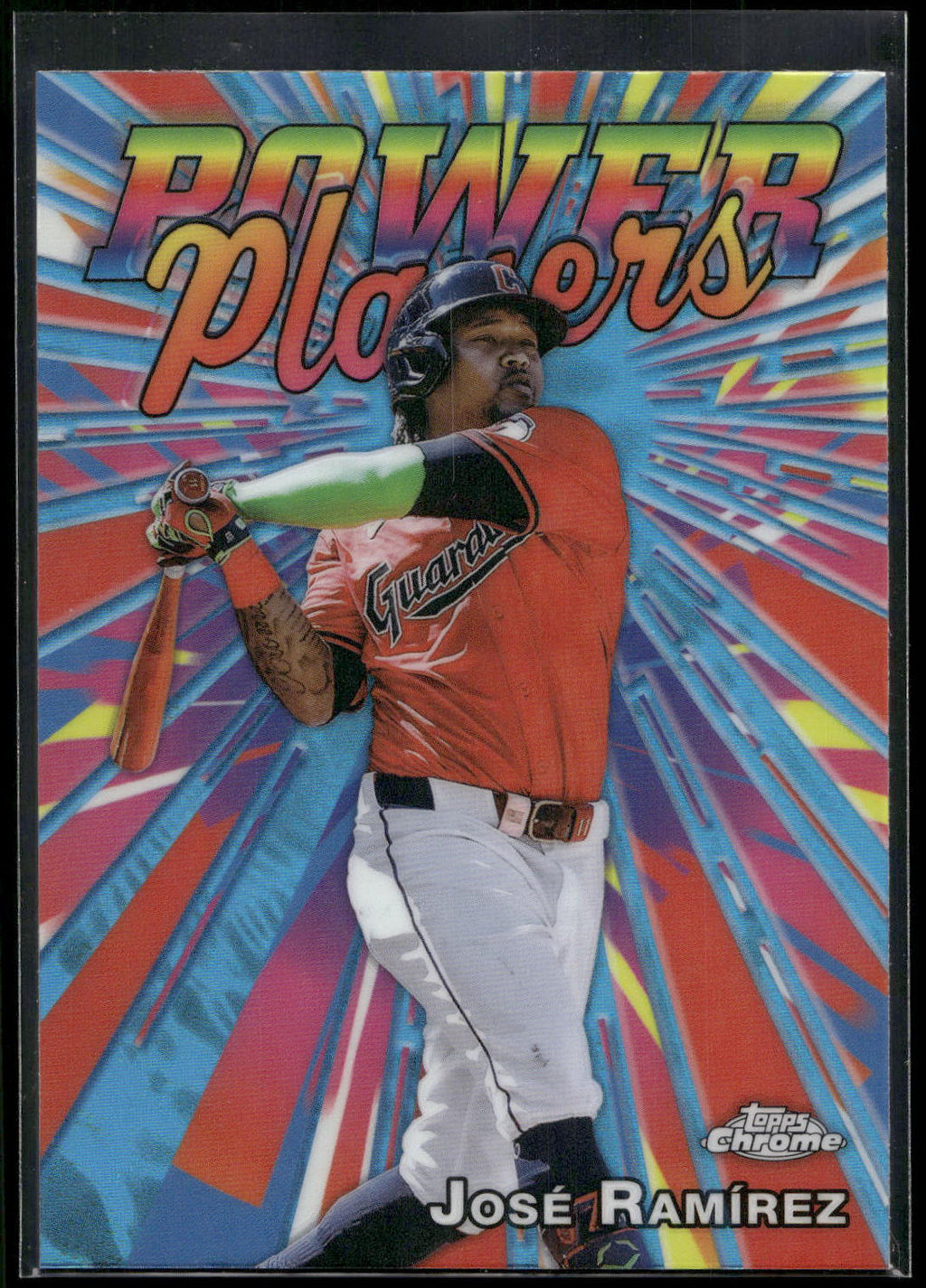 2025 Topps Chrome #PP-14 José Ramírez Power Players