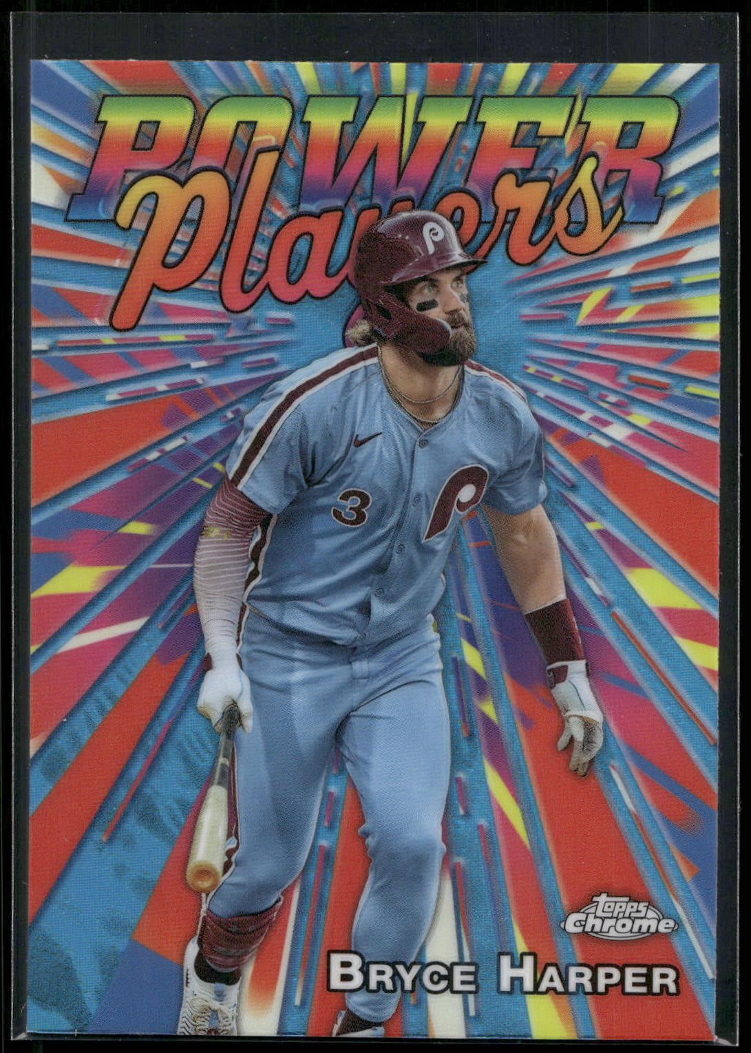 2025 Topps Chrome #PP-6 Bryce Harper Power Players