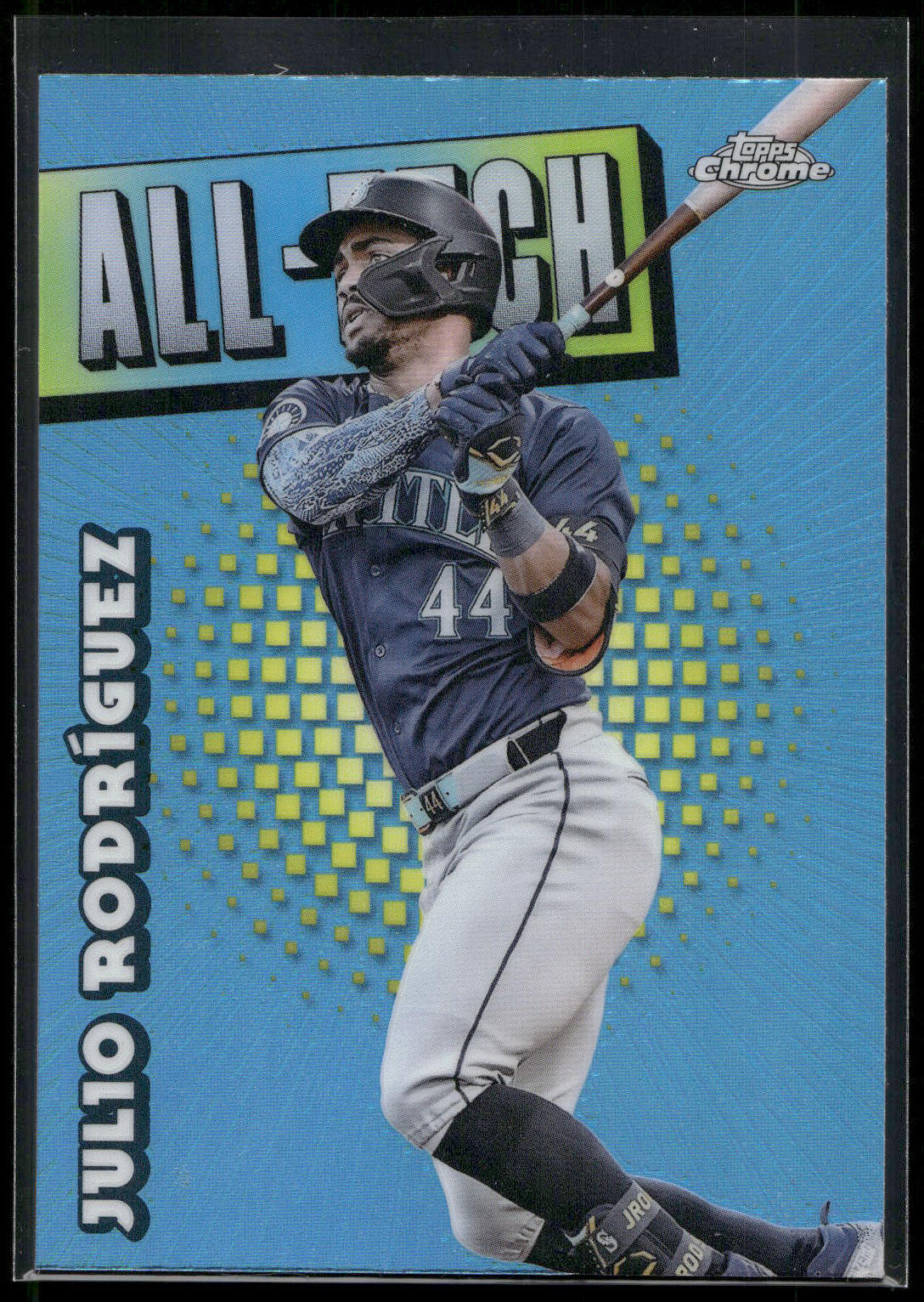 2025 Topps Chrome #CAE-15 Julio Rodriguez Chrome All-Etch