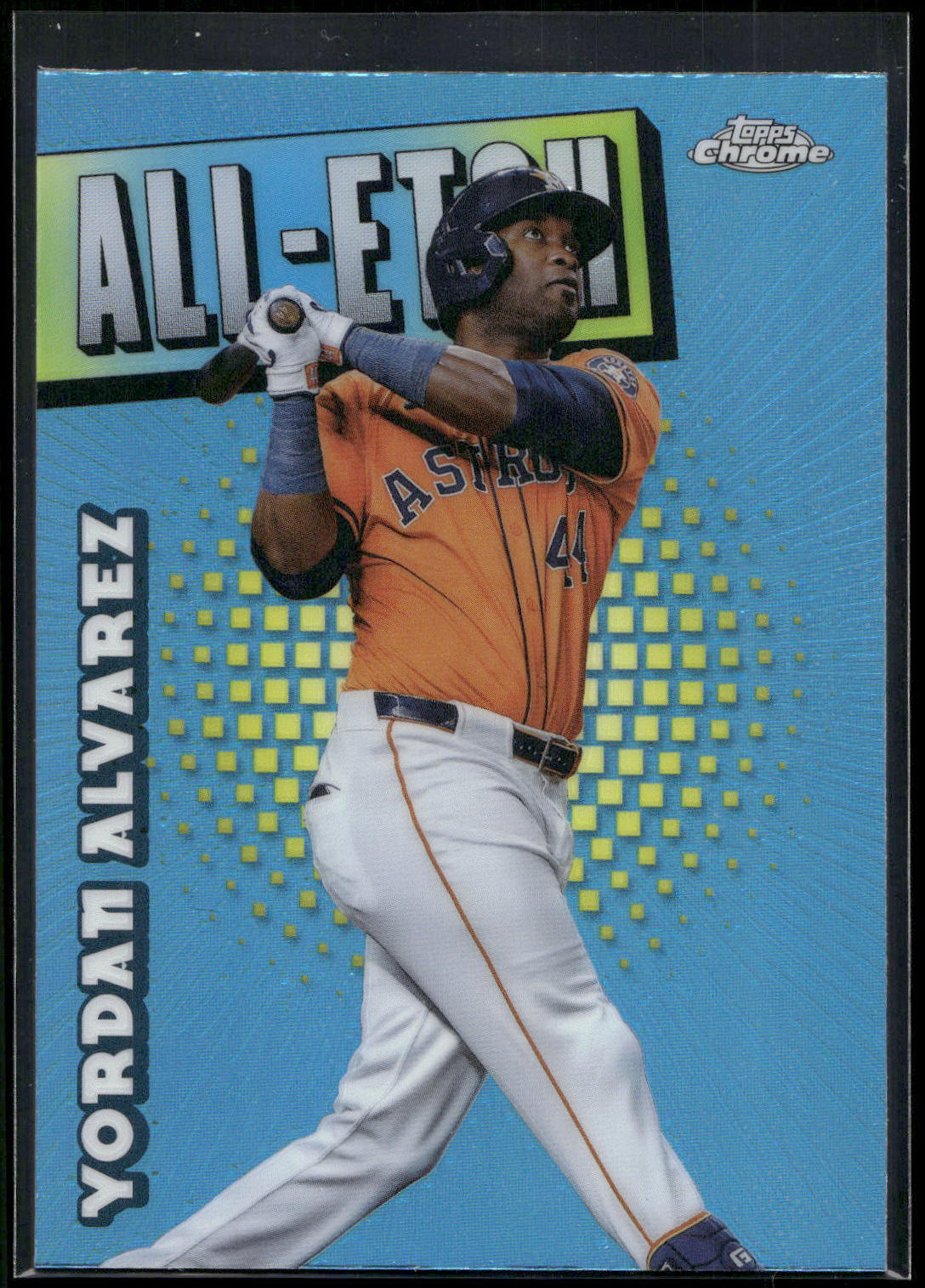 2025 Topps Chrome #CAE-14 Yordan Alvarez Chrome All-Etch