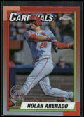 2025 Topps Chrome #90CB-19 Nolan Arenado 1990 Topps Baseball 35th Anniversary