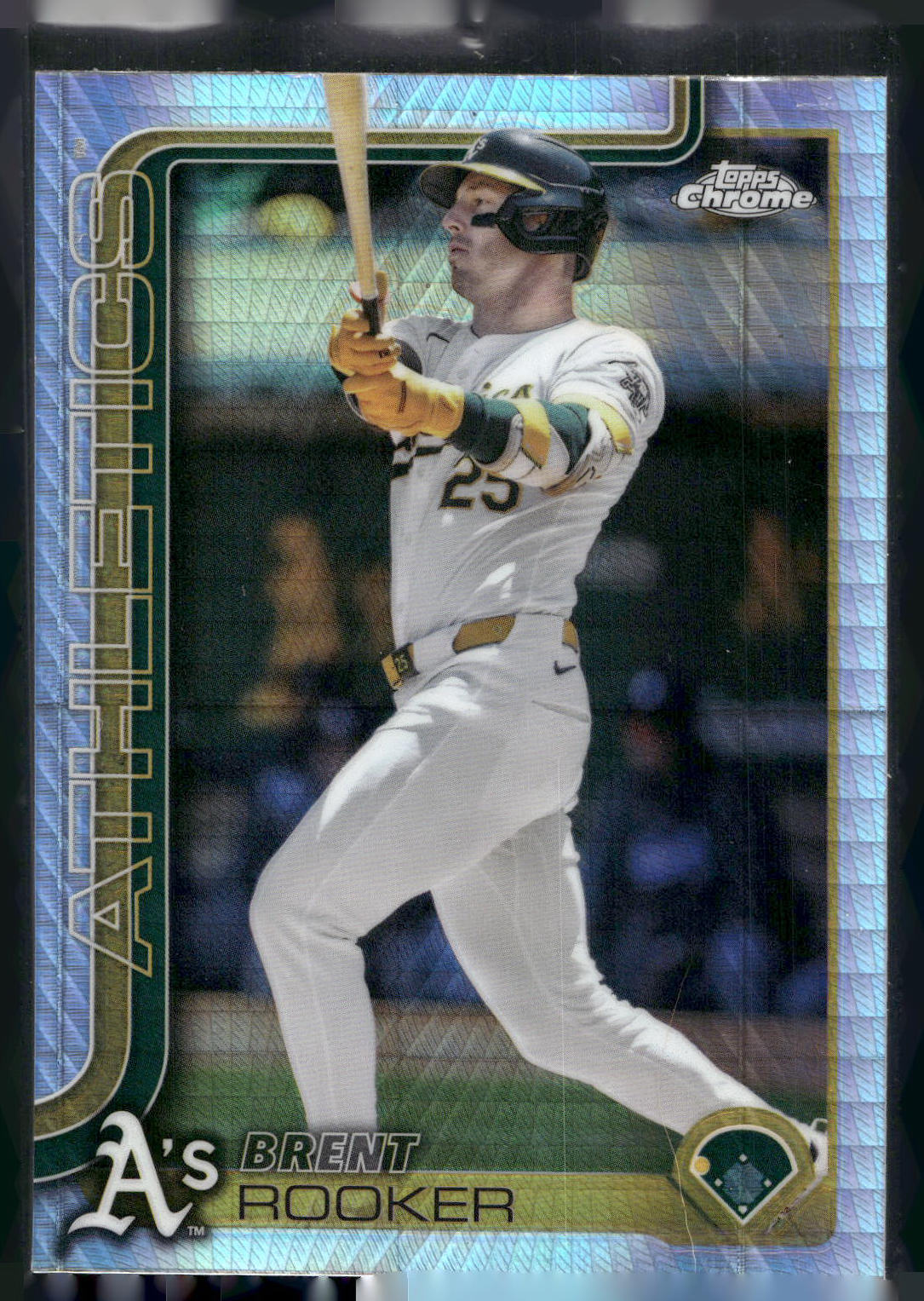 2025 Topps Chrome #54 Brent Rooker Prism Refractors