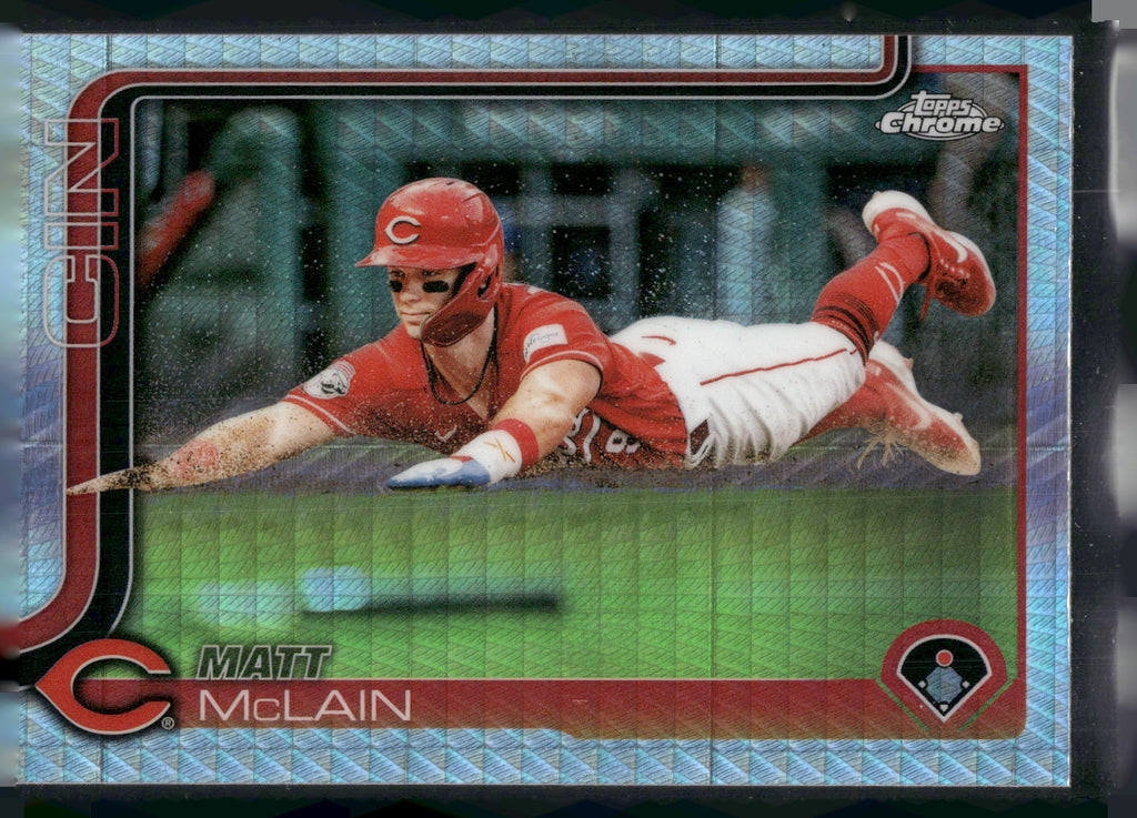 2025 Topps Chrome #278 Matt McLain Prism Refractors