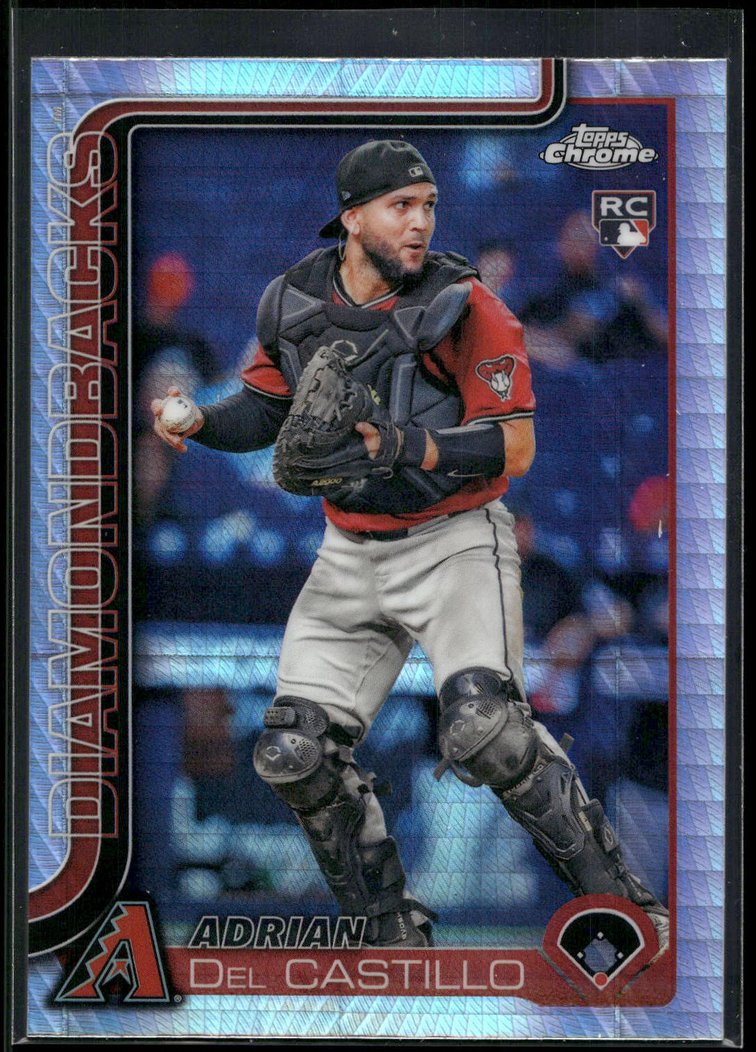 2025 Topps Chrome #240 Adrian Del Castillo Prism Refractors