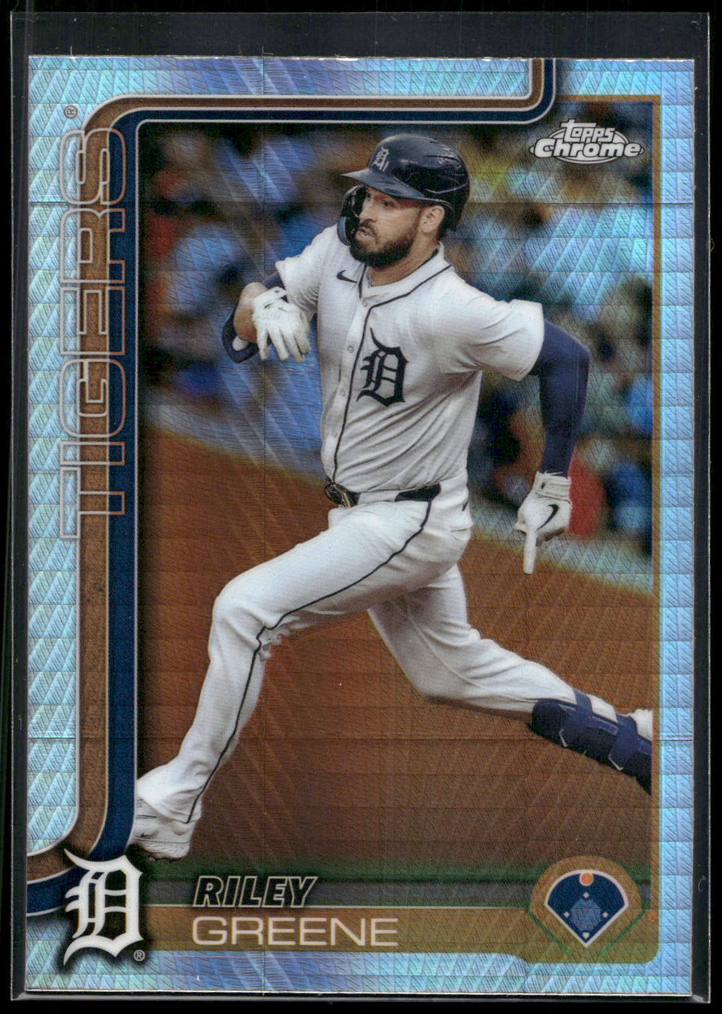 2025 Topps Chrome #34 Riley Greene Prism Refractors