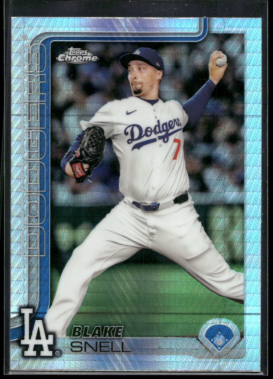 2025 Topps Chrome #175 Blake Snell Prism Refractors