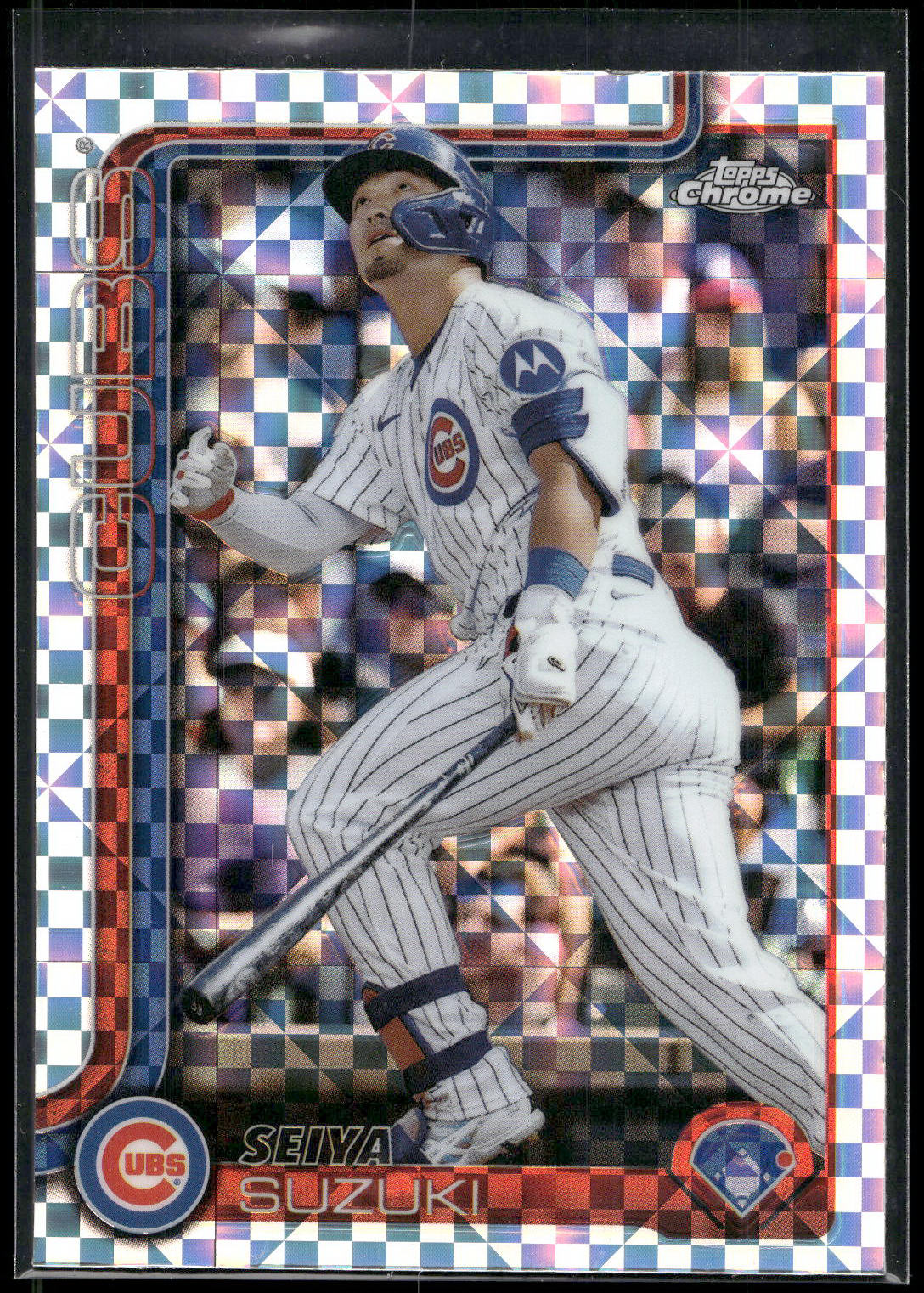 2025 Topps Chrome #210 Seiya Suzuki X-Fractors