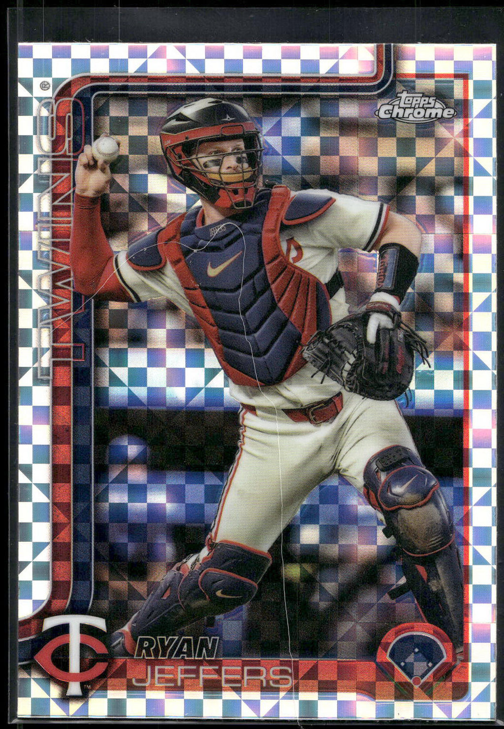 2025 Topps Chrome #65 Ryan Jeffers X-Fractors