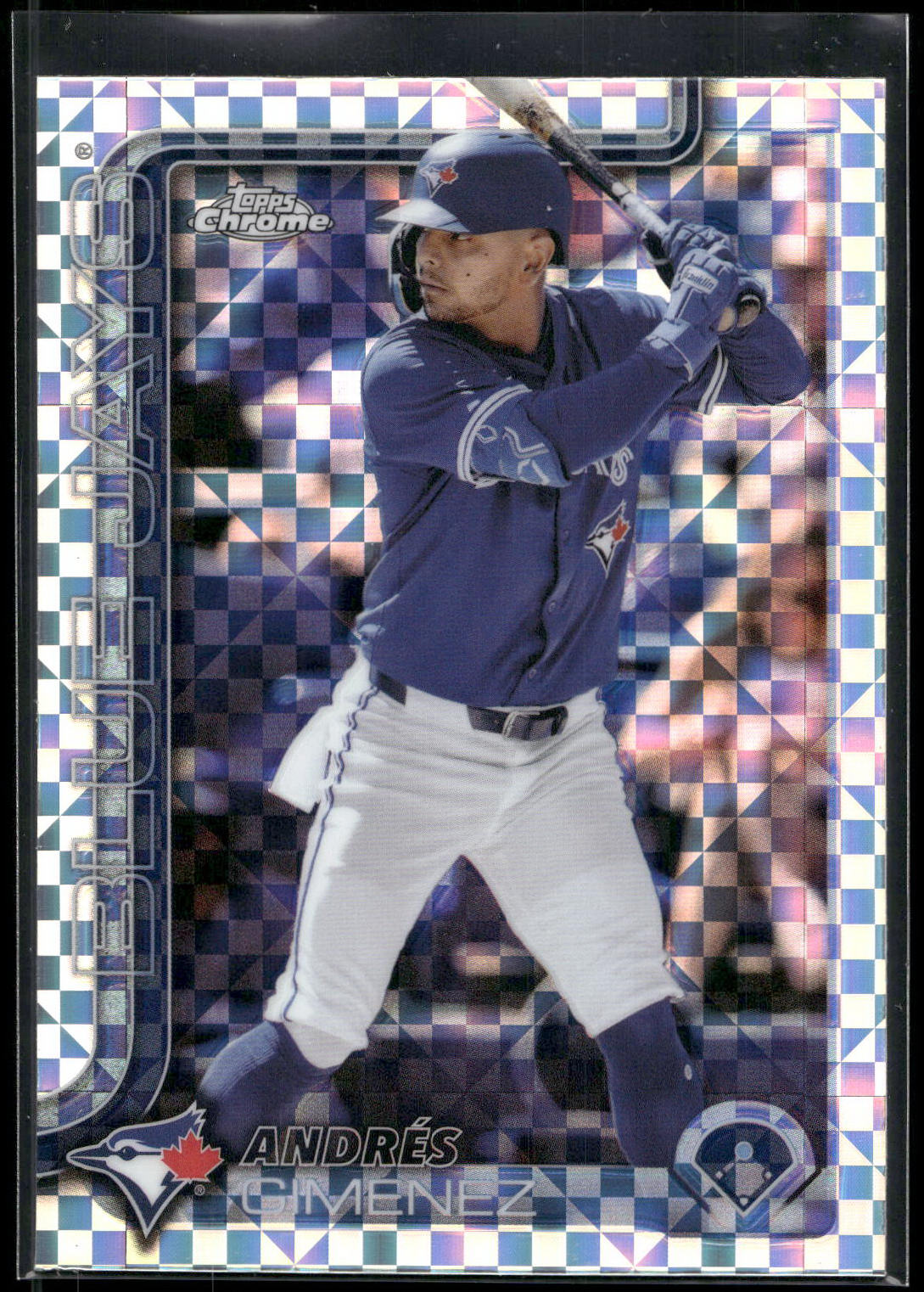 2025 Topps Chrome #70 Andrés Giménez X-Fractors