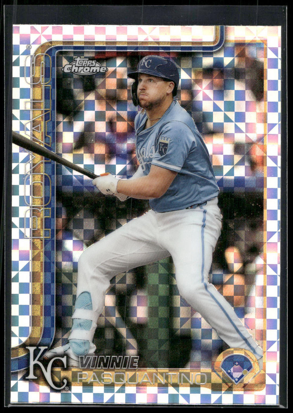 2025 Topps Chrome #165 Vinnie Pasquantino X-Fractors