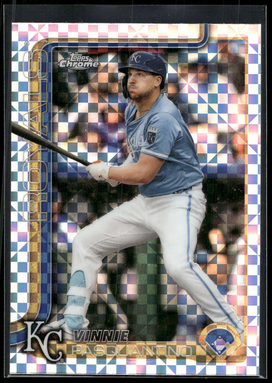 2025 Topps Chrome #165 Vinnie Pasquantino X-Fractors