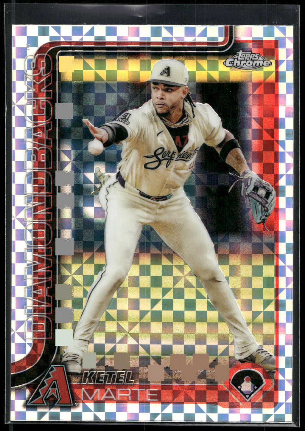 2025 Topps Chrome #272 Ketel Marte X-Fractors