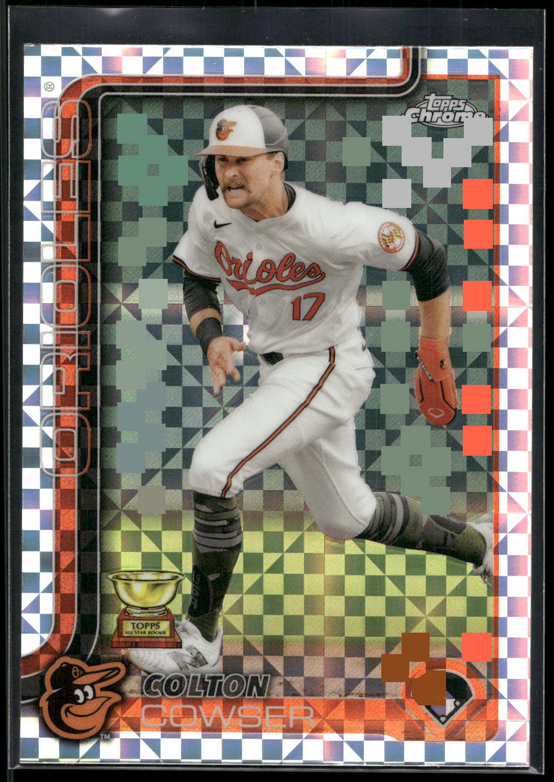 2025 Topps Chrome #44 Colton Cowser X-Fractors