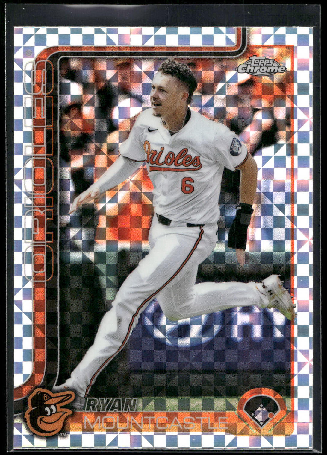 2025 Topps Chrome #297 Ryan Mountcastle X-Fractors