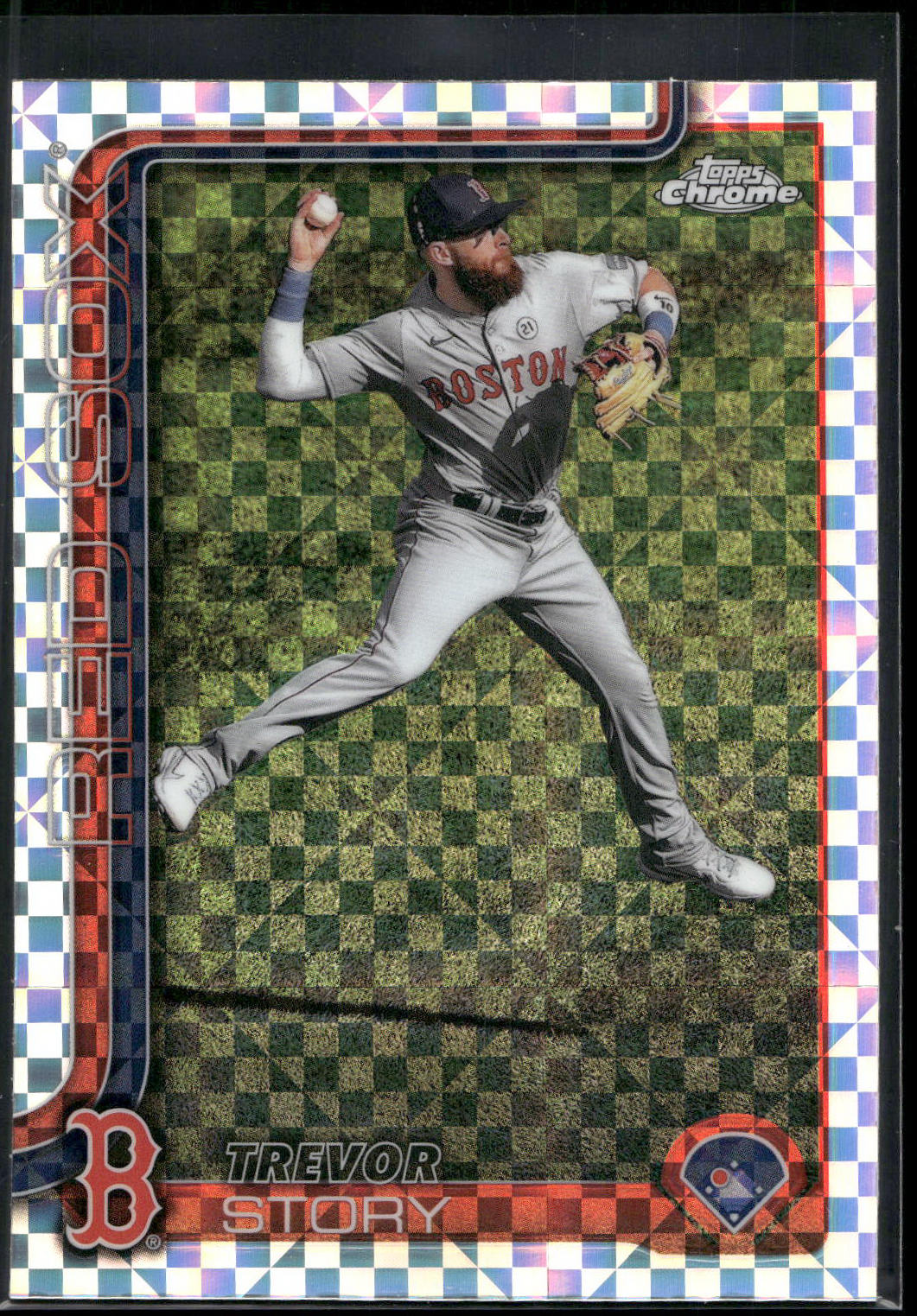 2025 Topps Chrome #232 Trevor Story X-Fractors