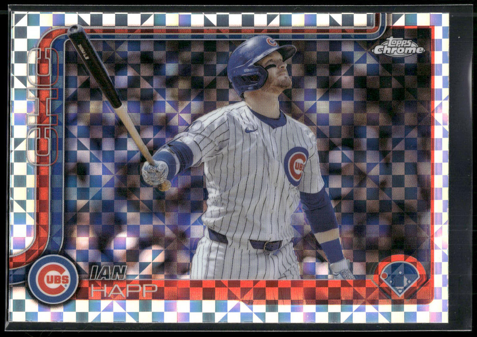 2025 Topps Chrome #144 Ian Happ X-Fractors