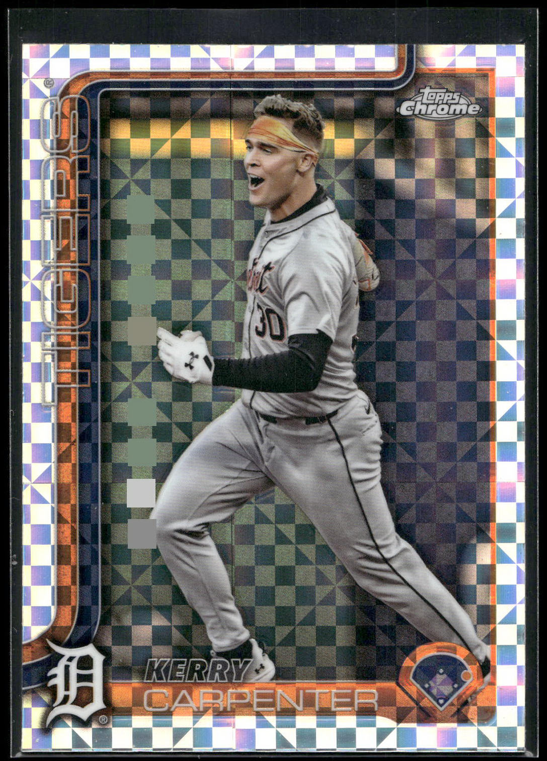 2025 Topps Chrome #299 Kerry Carpenter X-Fractors