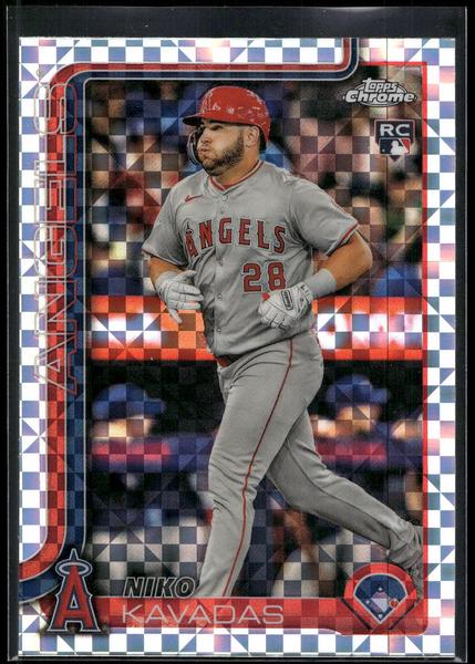2025 Topps Chrome #20 Niko Kavadas X-Fractors