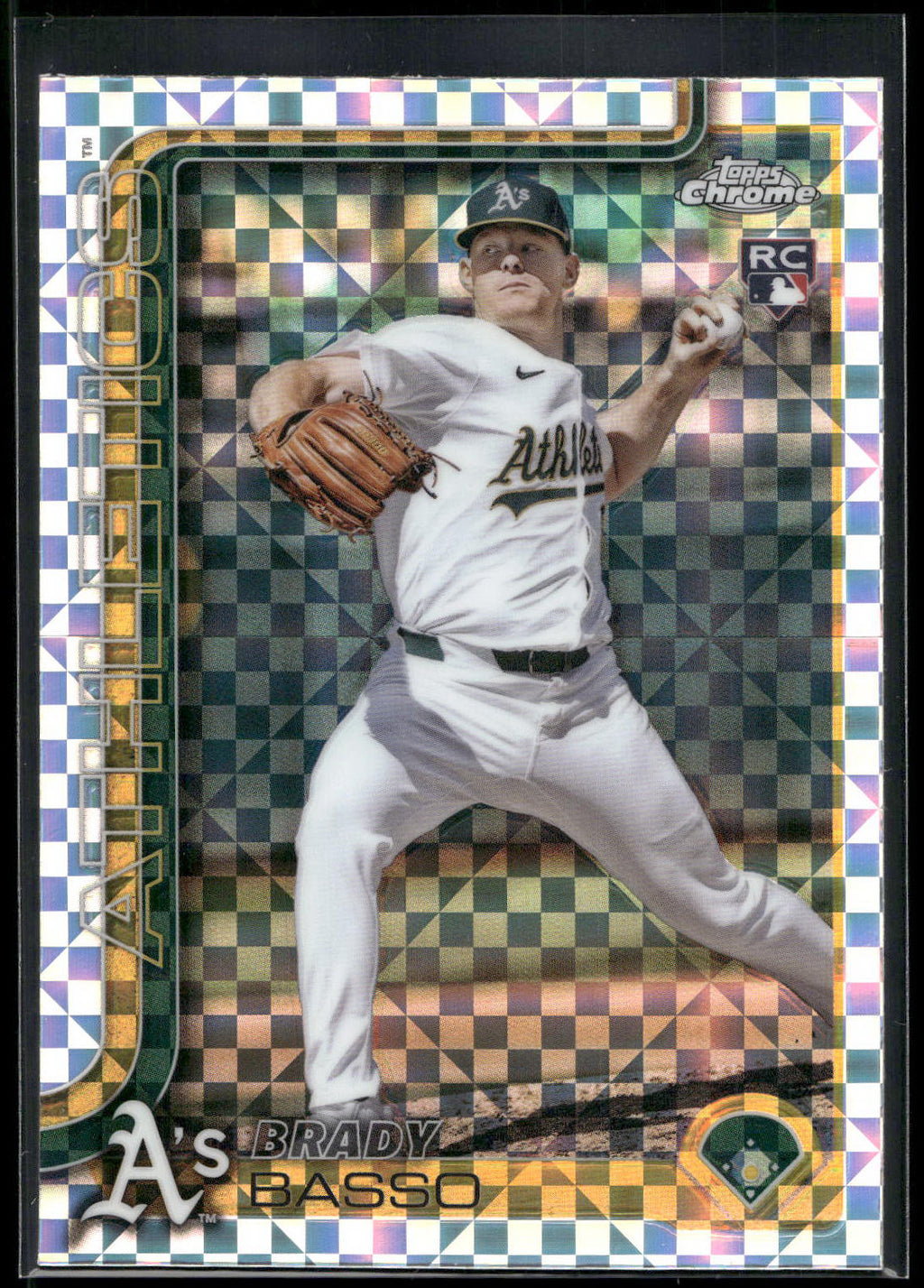 2025 Topps Chrome #205 Brady Basso X-Fractors