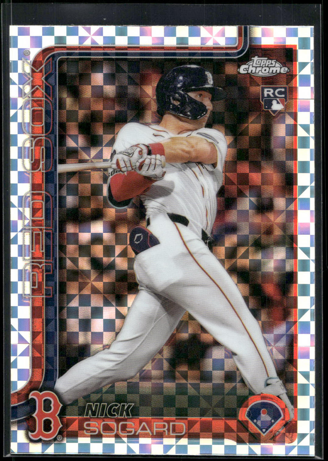 2025 Topps Chrome #123 Nick Sogard X-Fractors