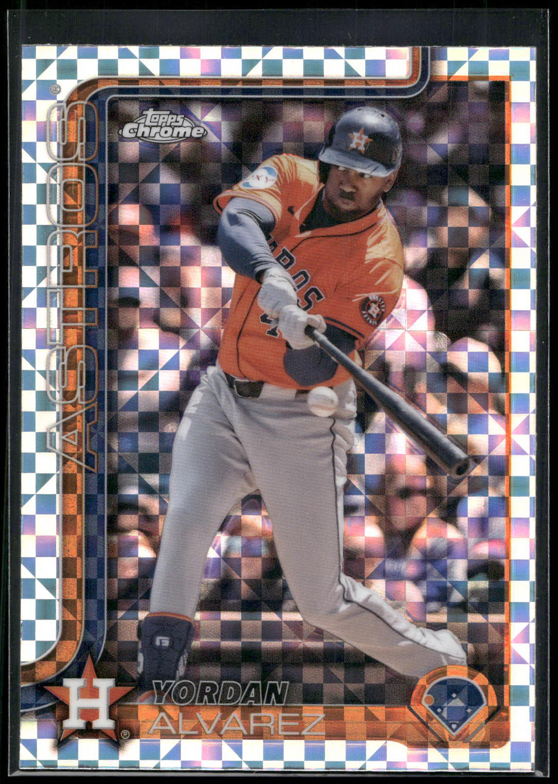 2025 Topps Chrome #267 Yordan Alvarez X-Fractors