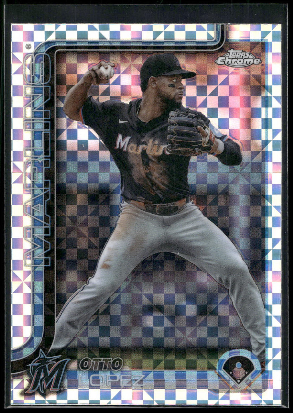 2025 Topps Chrome #134 Otto Lopez X-Fractors