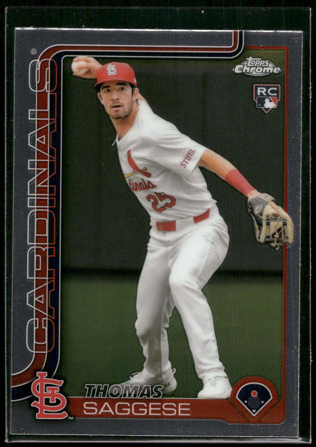 2025 Topps Chrome #87 Thomas Saggese