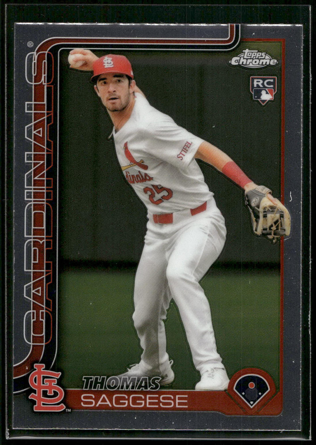 2025 Topps Chrome #87 Thomas Saggese