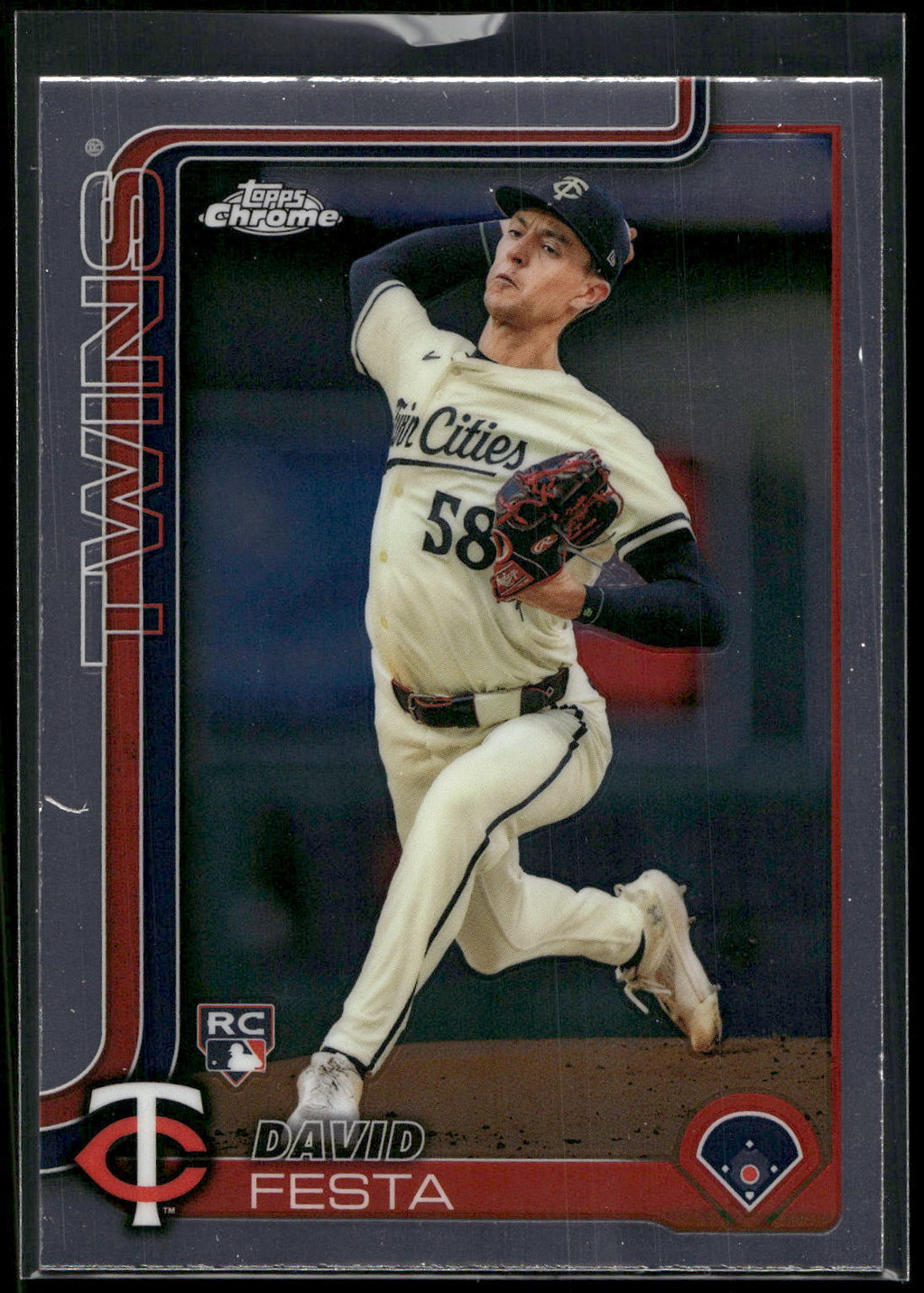 2025 Topps Chrome #156 David Festa