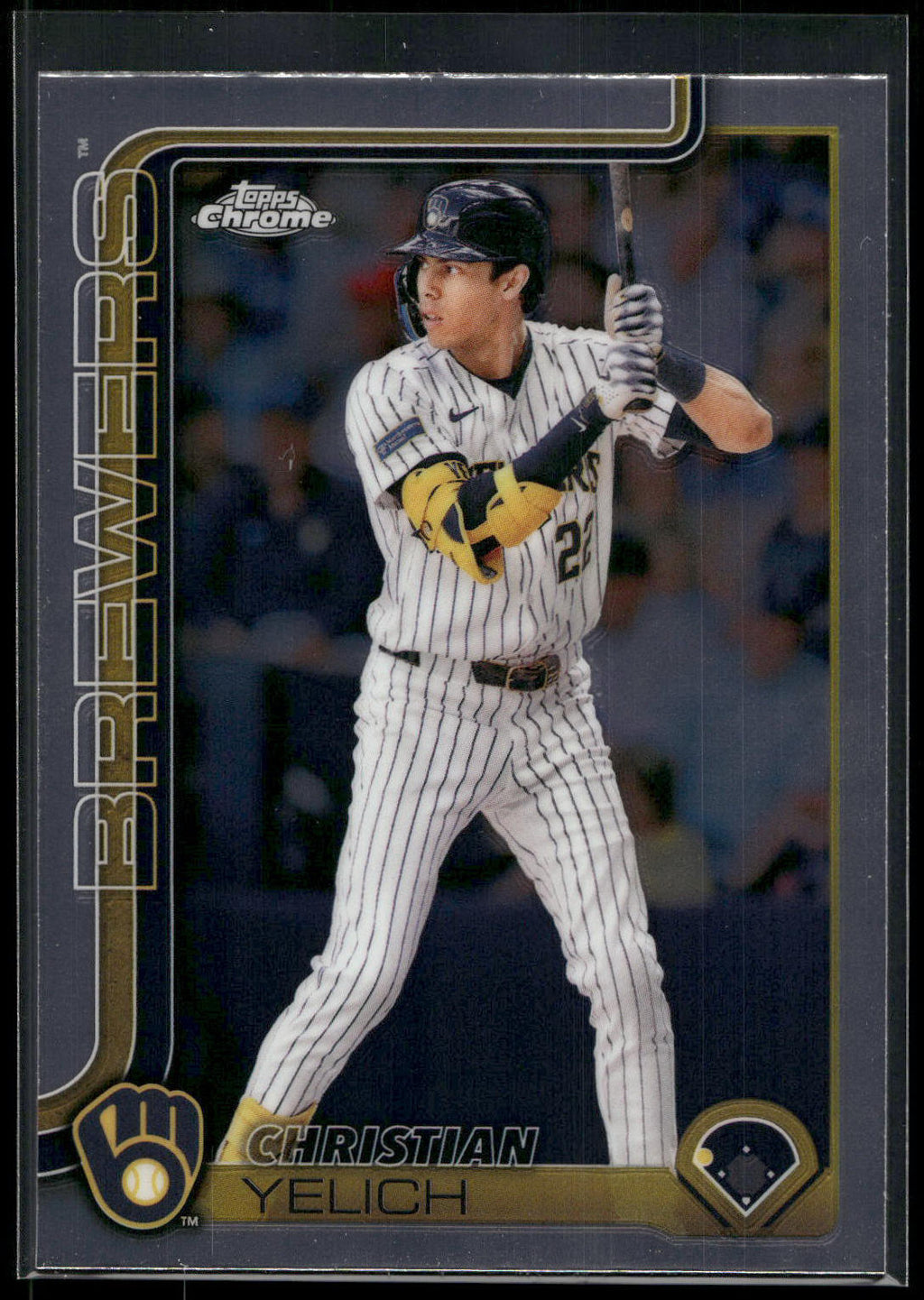 2025 Topps Chrome #89 Christian Yelich