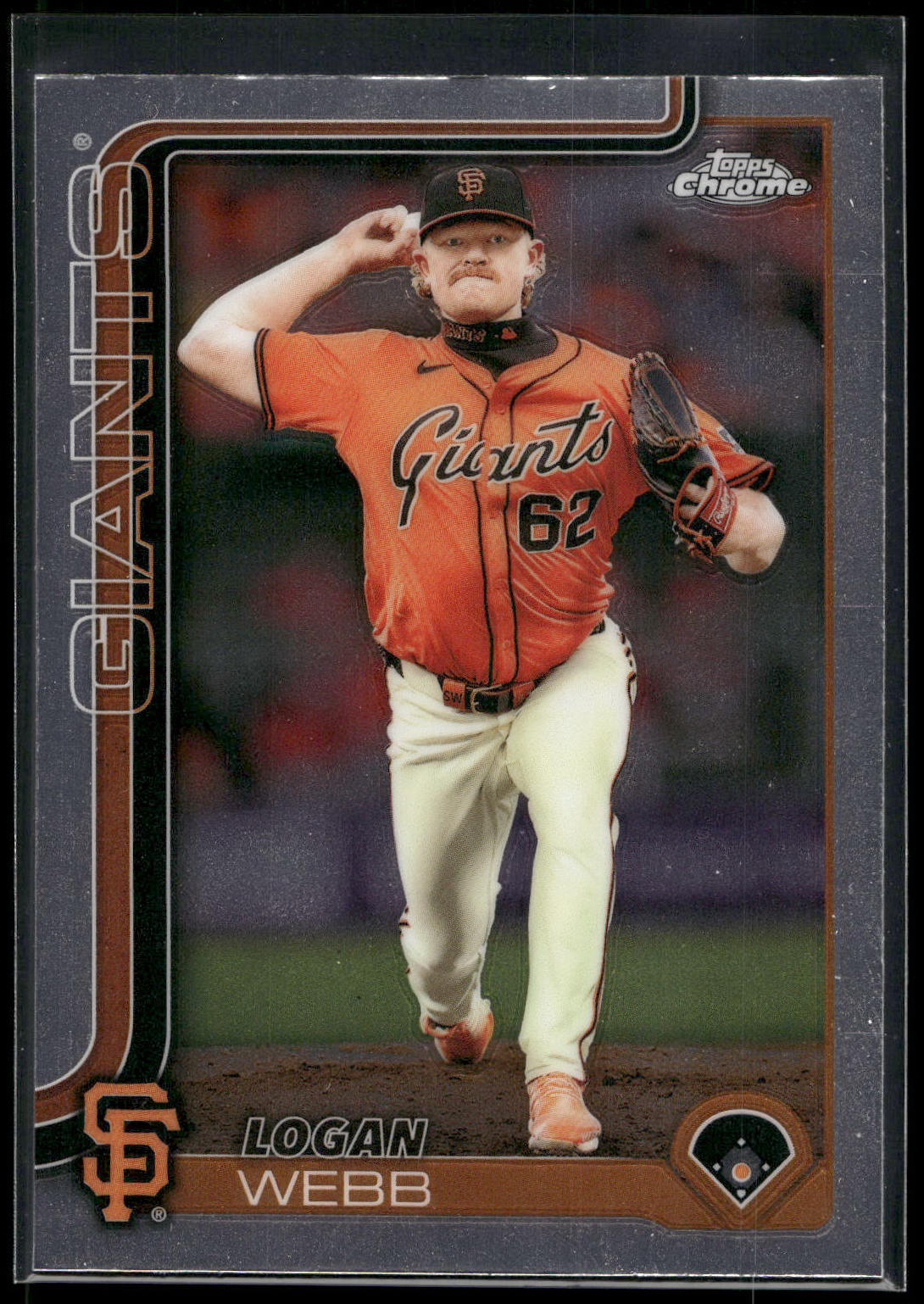 2025 Topps Chrome #296 Logan Webb