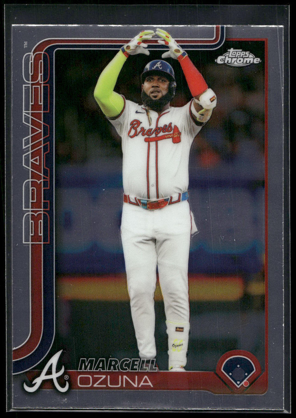 2025 Topps Chrome #250 Marcell Ozuna
