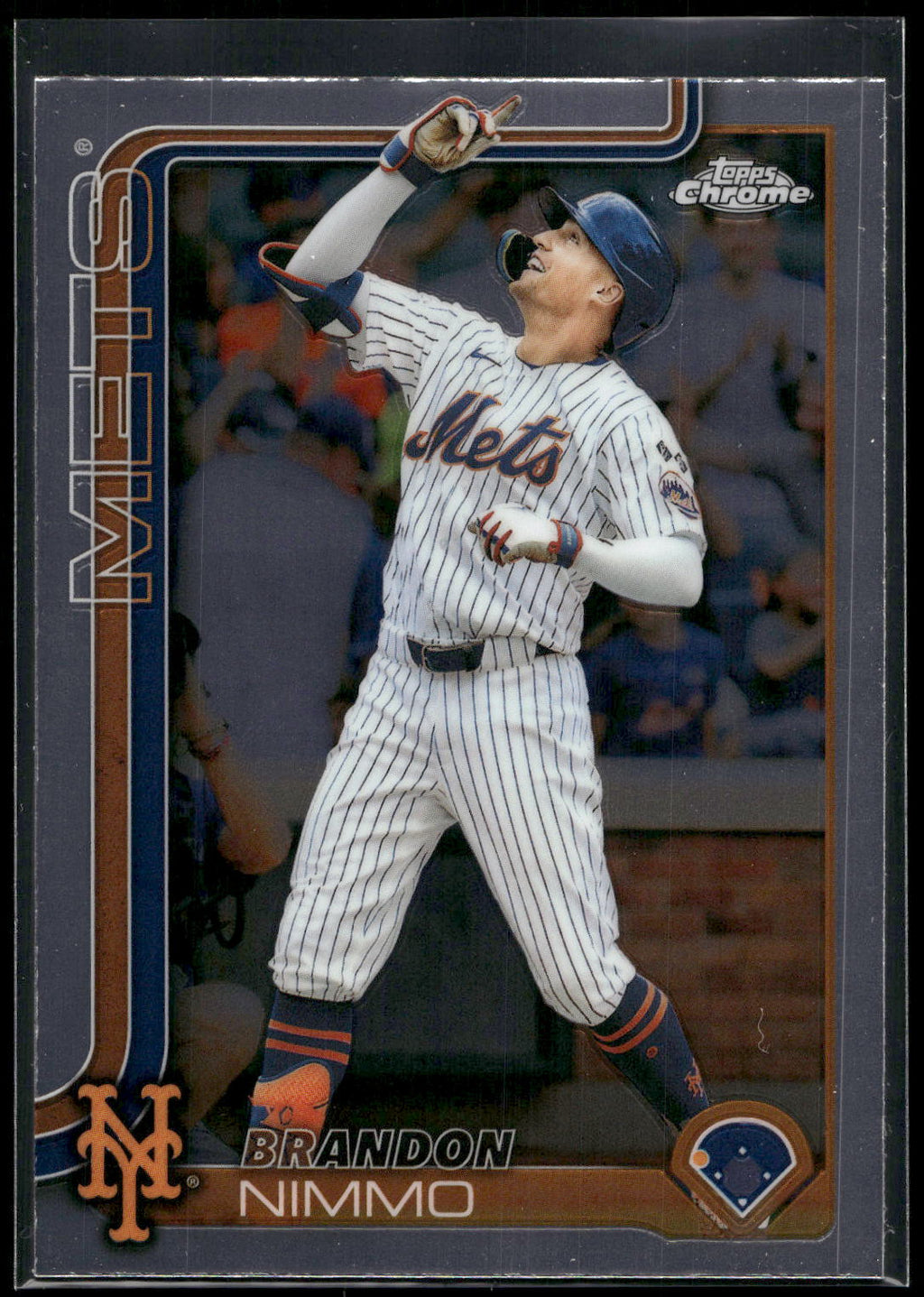 2025 Topps Chrome #280 Brandon Nimmo