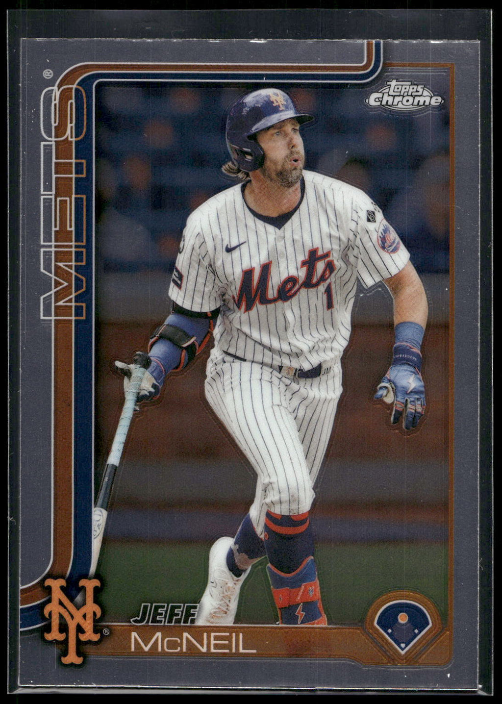 2025 Topps Chrome #167 Jeff McNeil