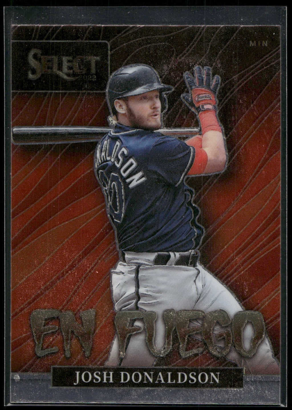 2022 Panini Select #EF13 Josh Donaldson En Fuego Holo